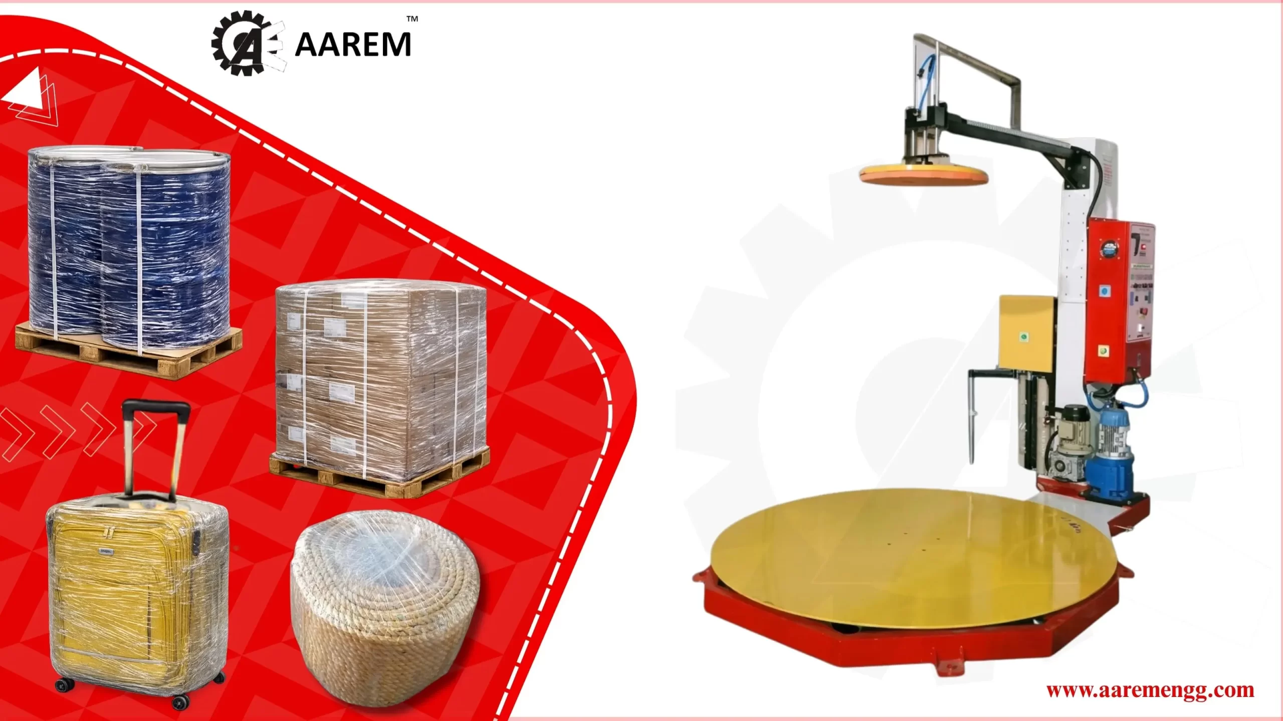 Types Stretch Wrapping Machine