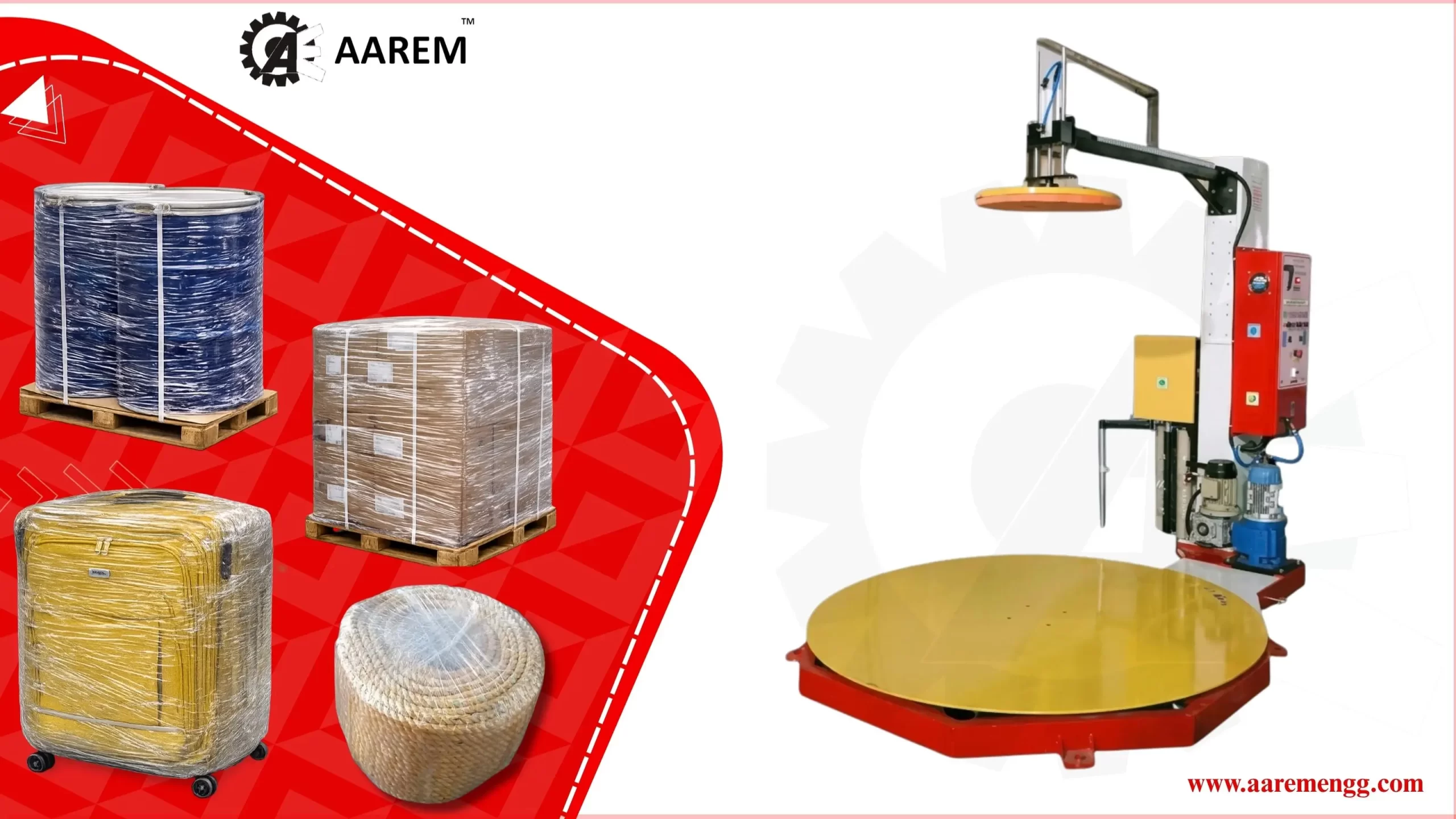 Types Stretch Wrapping Machine