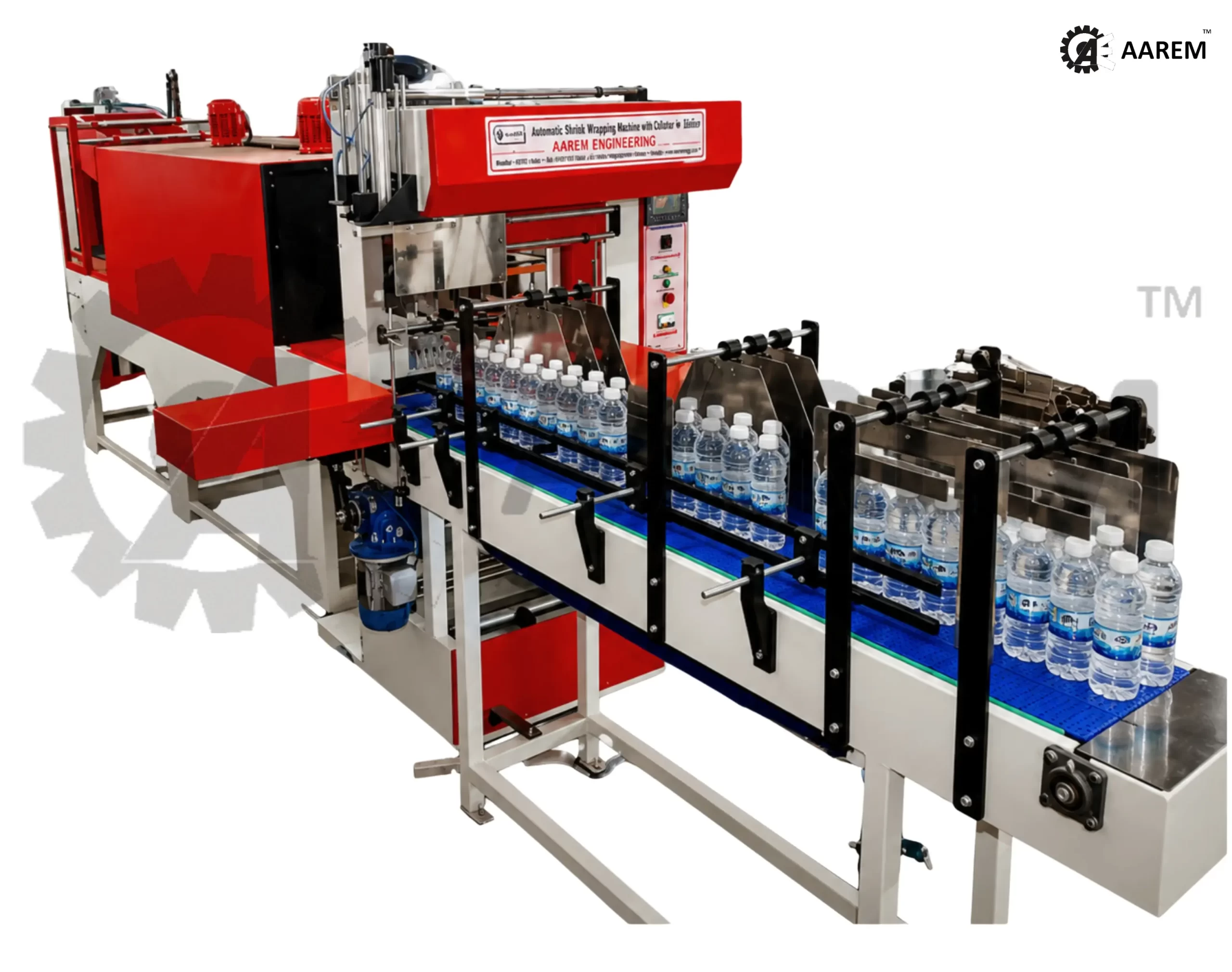 Automatic Web Sealer Shrink Tunnel with Collator