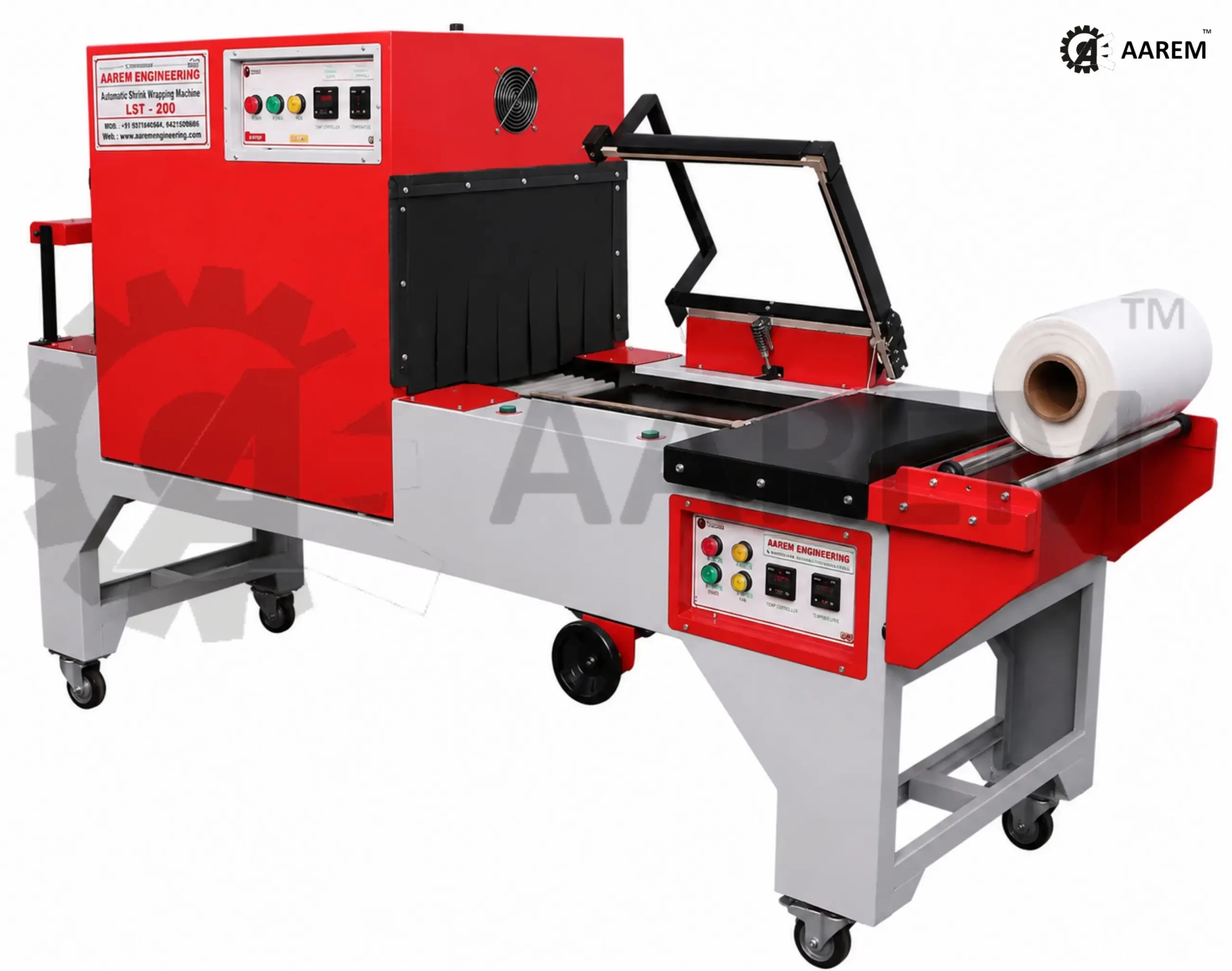 Semi-Automatic L-Sealer with Shrink Tunnel